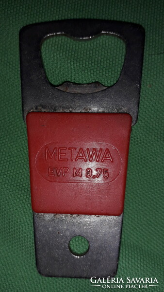 Now antique German GDR - GDR East German Metawa metal-plastic bottle opener according to the pictures