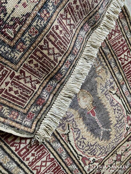 Kayseri 100% silk carpet 105x55cm