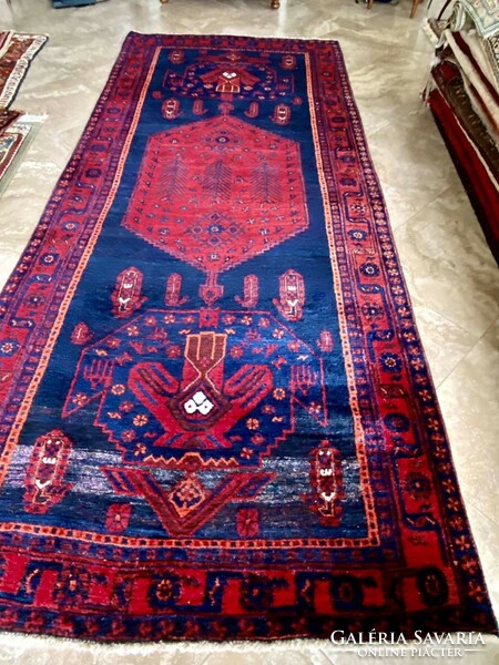 Semiantik Hosseinabad Persian carpet 326x137