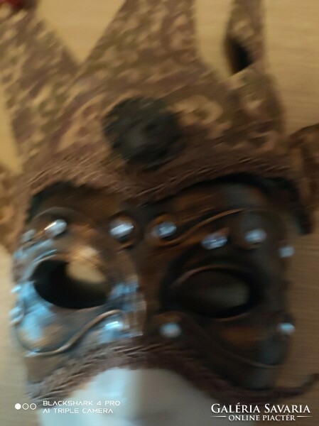Beautiful plaster Venetian mask