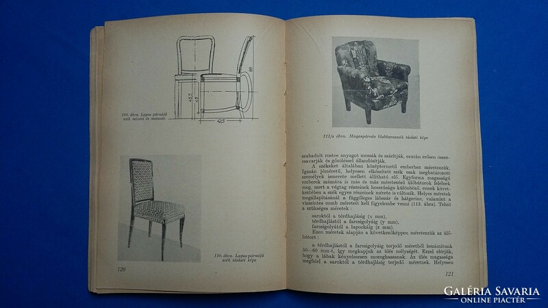 Czagány Lajos: Bútorszerkezetek, Táncsics Könyvkiadó, 1957