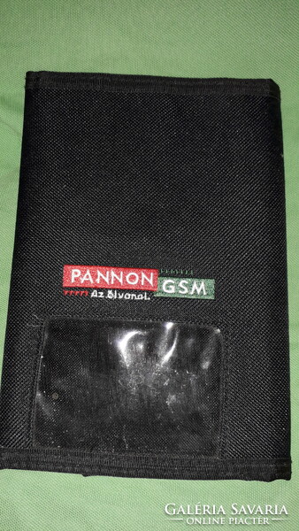 Retro magyar PANNON GSM - PANNON PRAKTIKUM -magyar CASSONE gyártmányú termék tárca a képek szerint