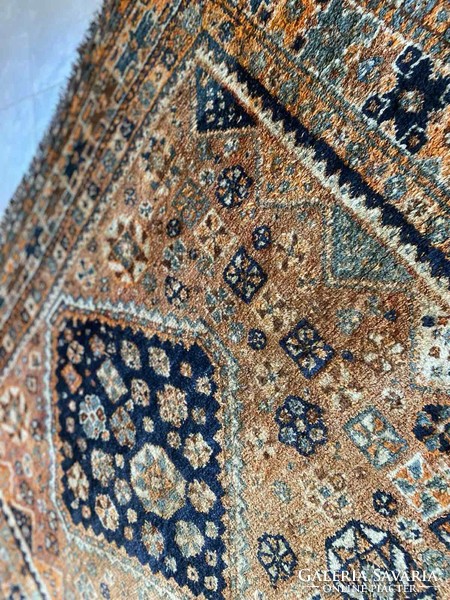 Antique Iranian shiraz Persian carpet 152x246cm