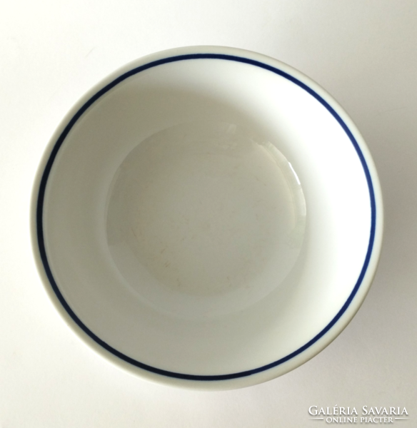 Retro menzás Zsolnay porcelán gulyás tányér, kocsonyás tányér