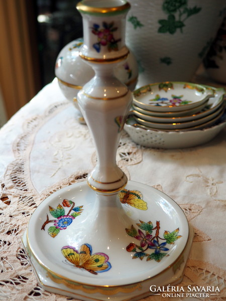 Herend Victoria pattern candle holder