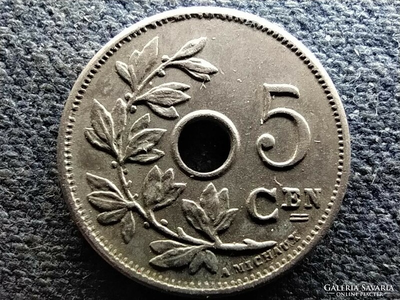 Belgium II. Lipót (1865-1909) 5 centime (holland felirat) 1906 (id72113)