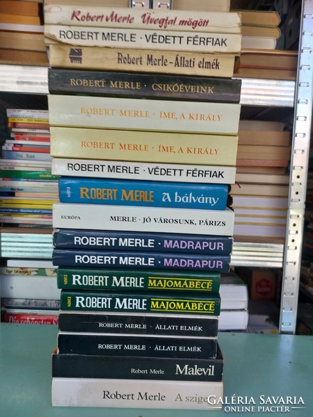 Robert Merle 17 könyve egyben.8000.-Ft
