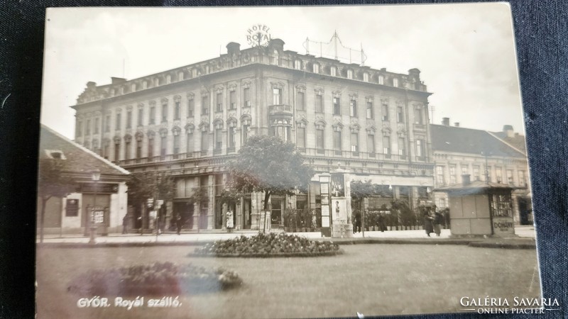1941 Győr royal hostel meixner family contemporary and original marked photo sheet