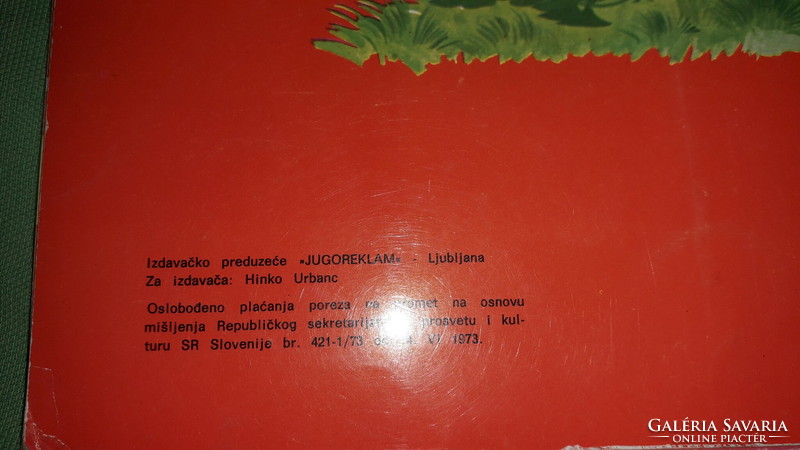 1966. Grimm testvérek :Hamupipőke képes mesekönyv a képek szerint Jugoreklam 2.