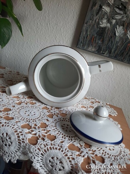 Drasche porcelain teapot, mid 20th century, flawless