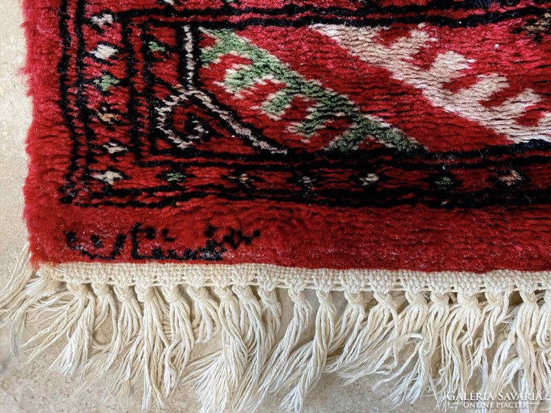 Pakistan bokhara 3ply carpet 207x95cm
