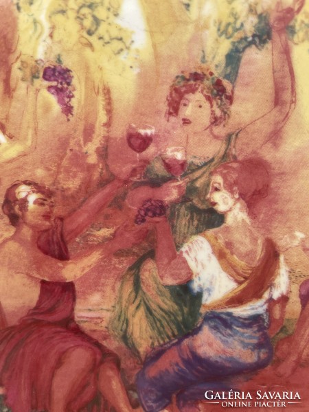 Fábián Rózsa - Bacchus c.falikép