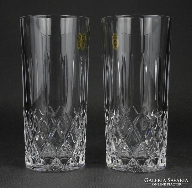 1N218 rhapsody Italian lead crystal glasses in a pair of boxes