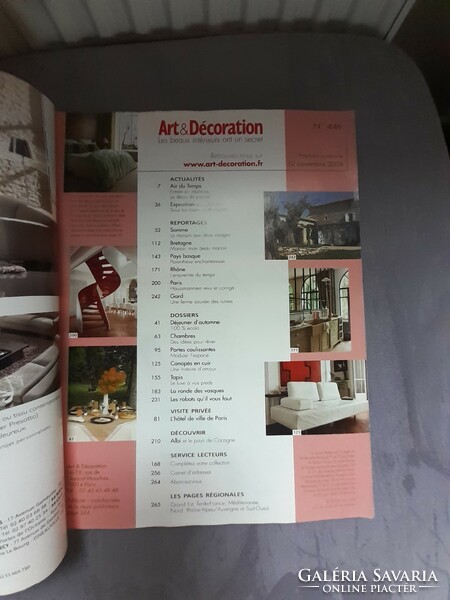 ÚJSÁG - Art & Décoration lakberendezési magazin 446  - 2008 november