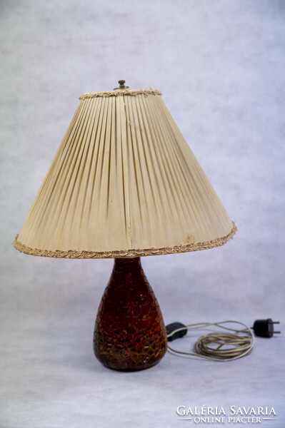 Zsolnay lámpa, lámpatest, Sinkó András 1959
