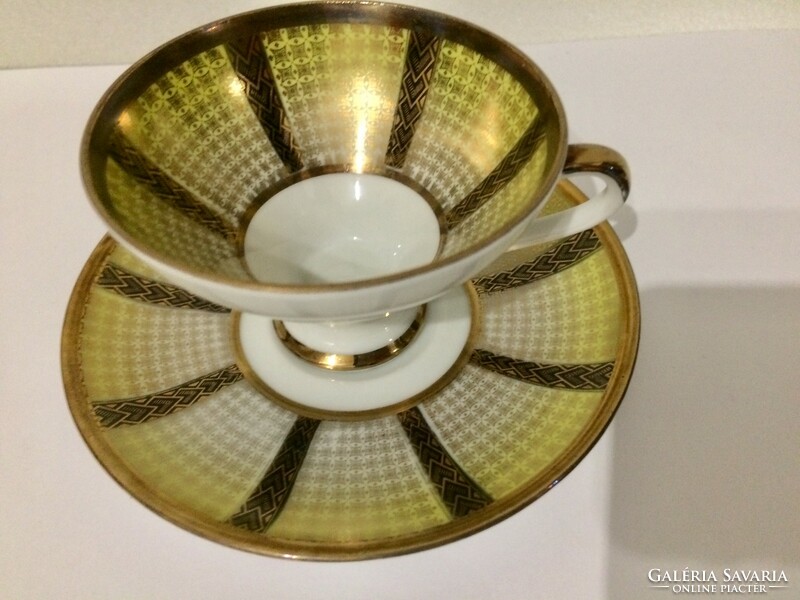 Vintage porcelain cup+bottom-Bavaria-Bareuther