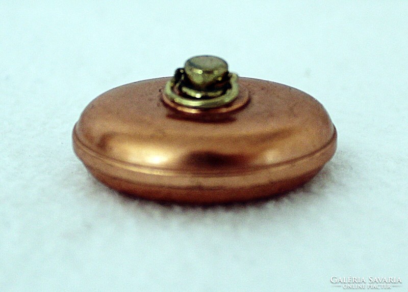 Miniature copper bed warmer