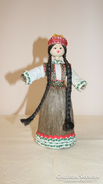 Antique Uzbek girl in a hat
