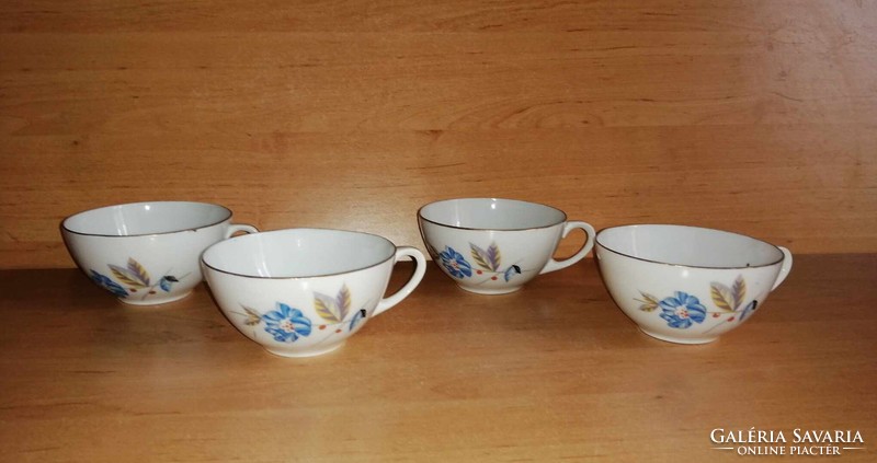 Budapest drasche porcelain tea cup 4 pieces in one (3/k)