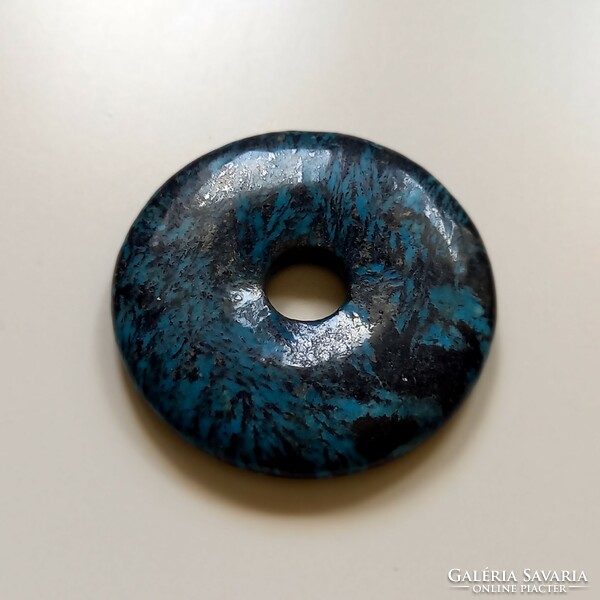 Turquoise donut (pendant)