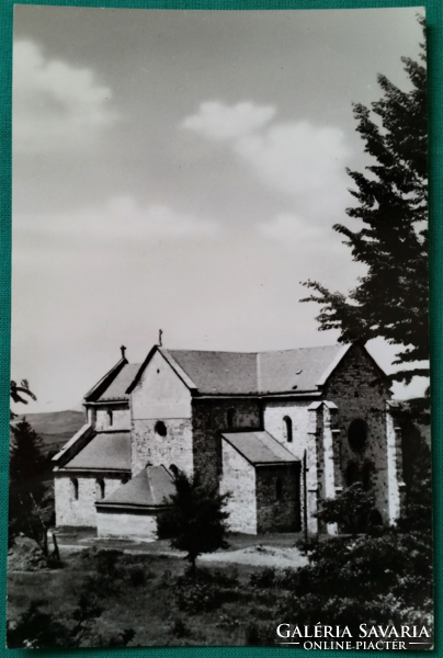 Bélapátfalva, Apátsági templom, postatiszta képeslap, 1983