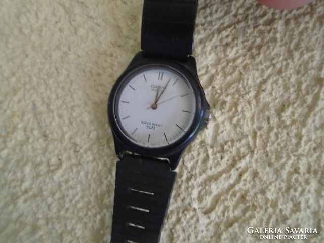 (S.P.D-gy.) Casio ffi quartz wristwatch with excellent operation for daily use