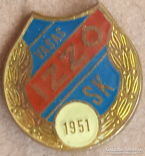 Vasas Izzó SK 1951 sport jelvény (V3)