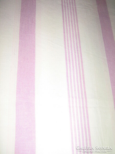 Beautiful Indian special woven huge soft cyclamen purple striped bedspread