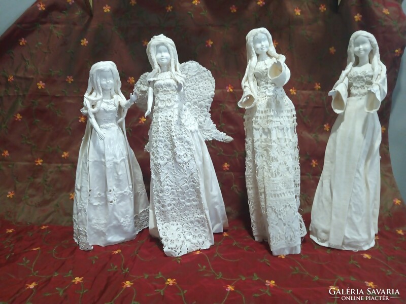 Painted angel dolls