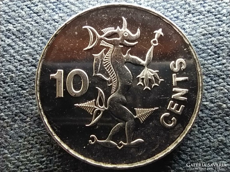 Salamon-szigetek II. Erzsébet (1952-2022) 10 cent 2005 UNC forgalmi sorból (id70129)