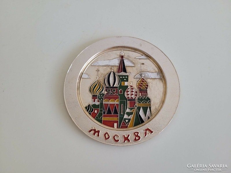 Retro orosz emléktárgy Moszkva Kreml motívum