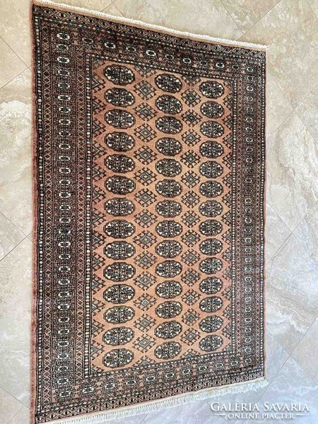 Pakistan bokhara 3ply Persian carpet 185x120