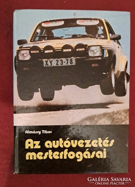 The masterstrokes of driving a car Tibor Almássy technical book publisher,