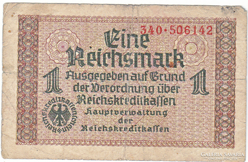 Németország 1 birodalmi márka 1940 FA