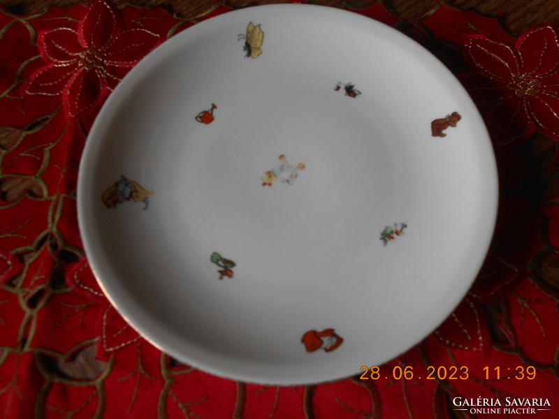 Children's plate with an Alföldi fairy tale pattern