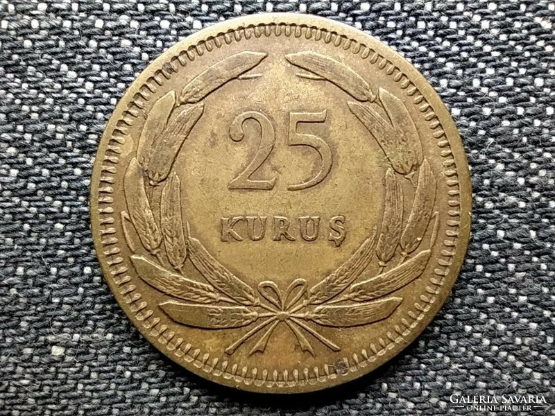 Turkey 25 kurus 1956 (id48679)
