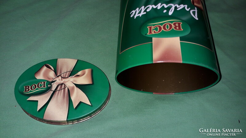 2003.Retro boci / nestlé - pralinette bonbon metal plate gift box 17 x 11 x 8 cm according to the pictures