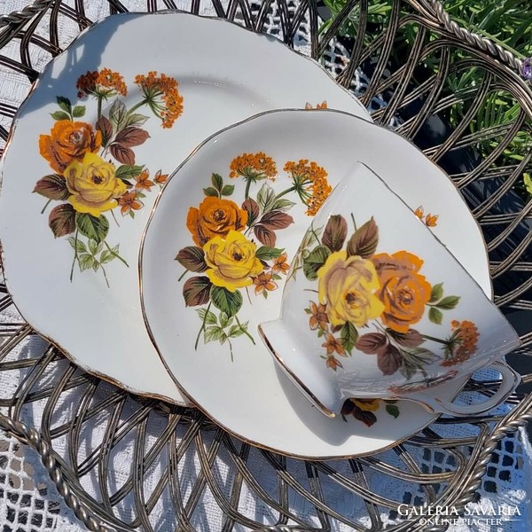 Floral English bone china breakfast sets