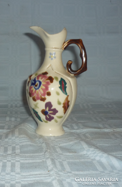 Antique zsolnay, faience pours.