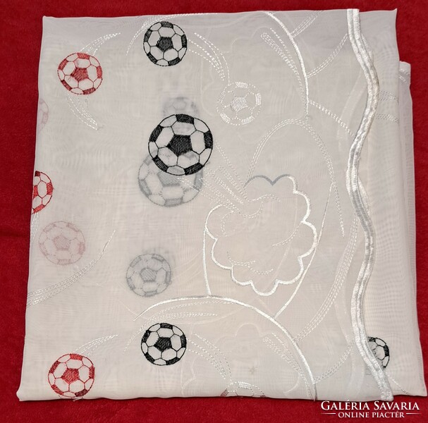 Curtain for boy's room, football curtain (l3877)