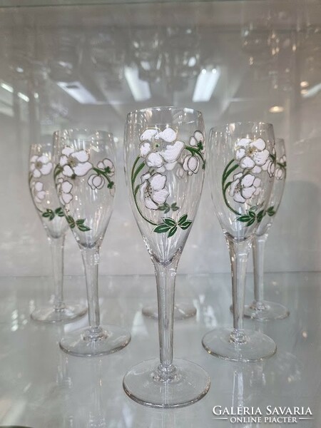 Pierre Joulet French Art Nouveau style glass set - 51355