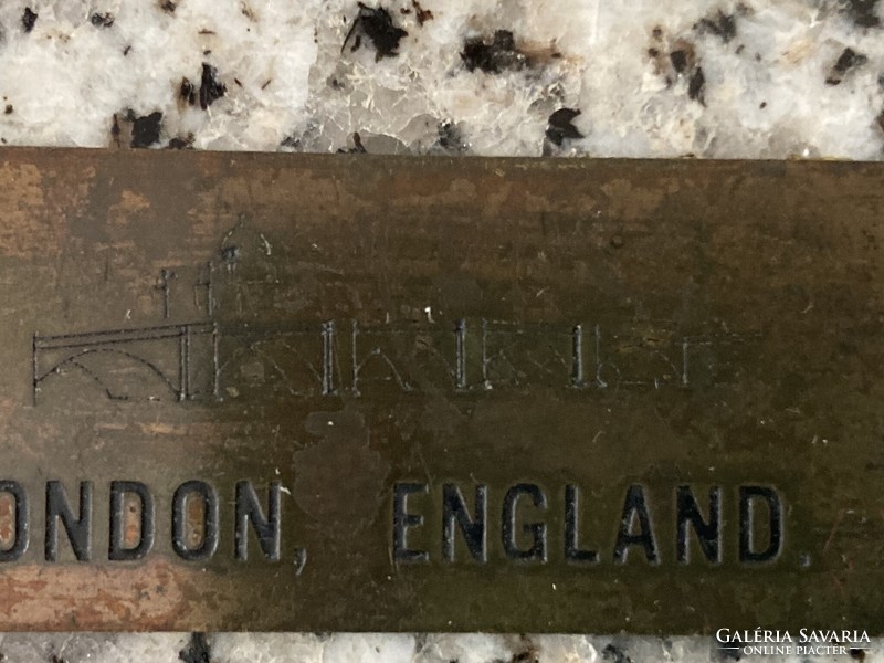 Granite retro desk accessory from a piece of the old London Bridge