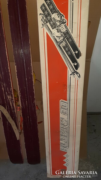 Retro children's skis artis brand - with small defects