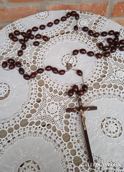 Large wooden rosary