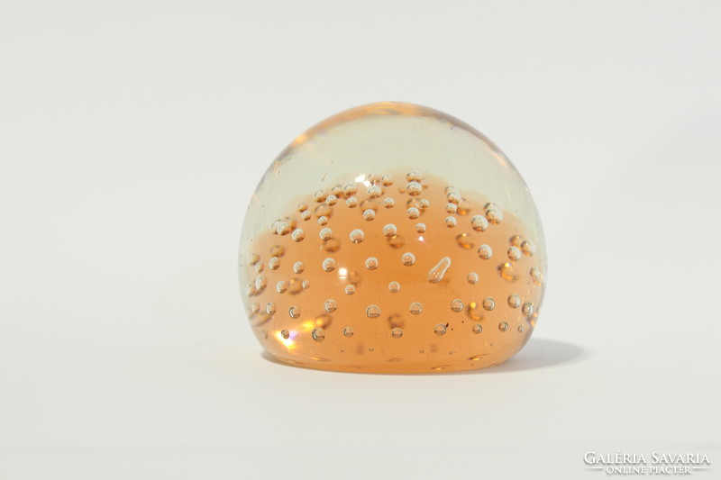 Paperweight, colored glass