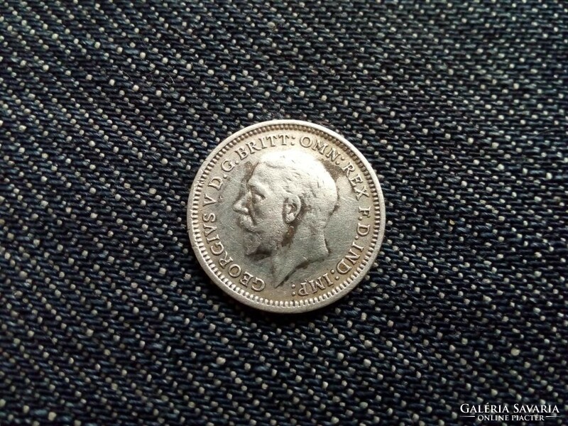 England v. George .500 Silver 3 pence 1936 (id12574)