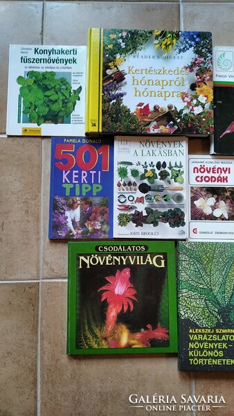 Könyvcsomag - növények, kertészkedés (44.)