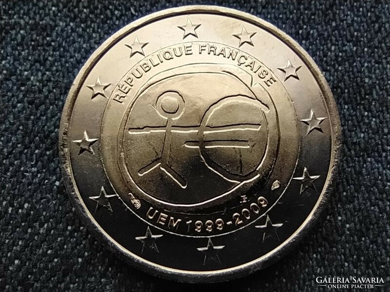 Franciaország A GMU 10 éve 2 Euro 2009 (id64316)