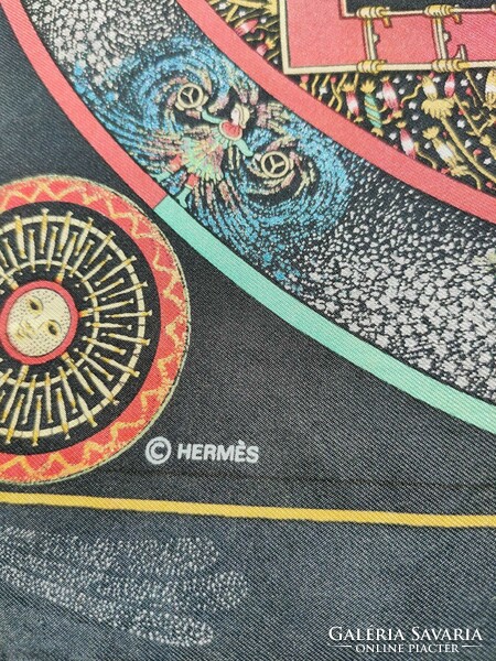 Hermes kendő 41 x 43 cm