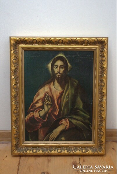 El Greco : Krisztus mint megváltó - reprodukció